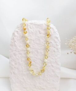 Natural Ambers Kehribar Anne &Bebek Kolye Set